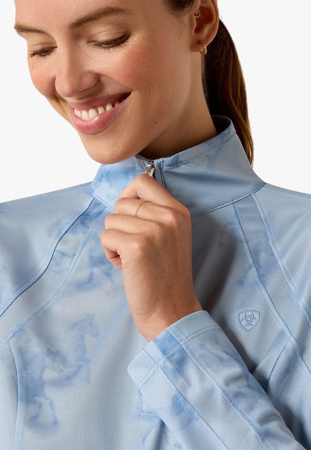 Ariat Womens Sunstopper 3.0 1/4 Zip Top