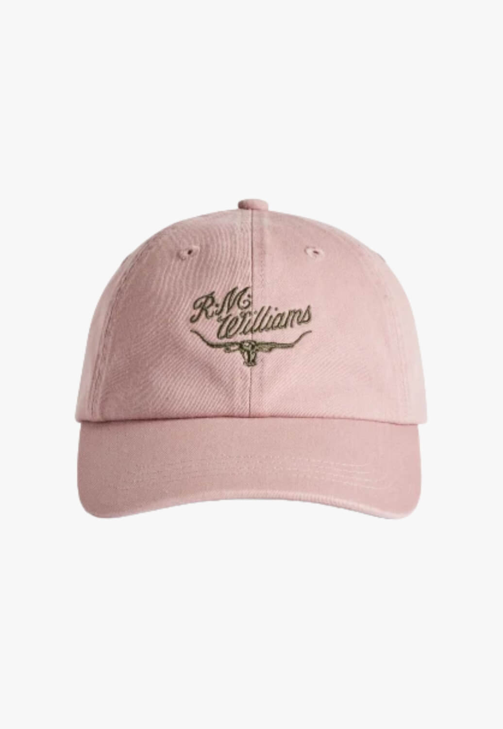 R M Williams Script Longhorn Cap