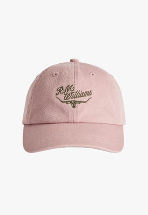 R M Williams Script Longhorn Cap