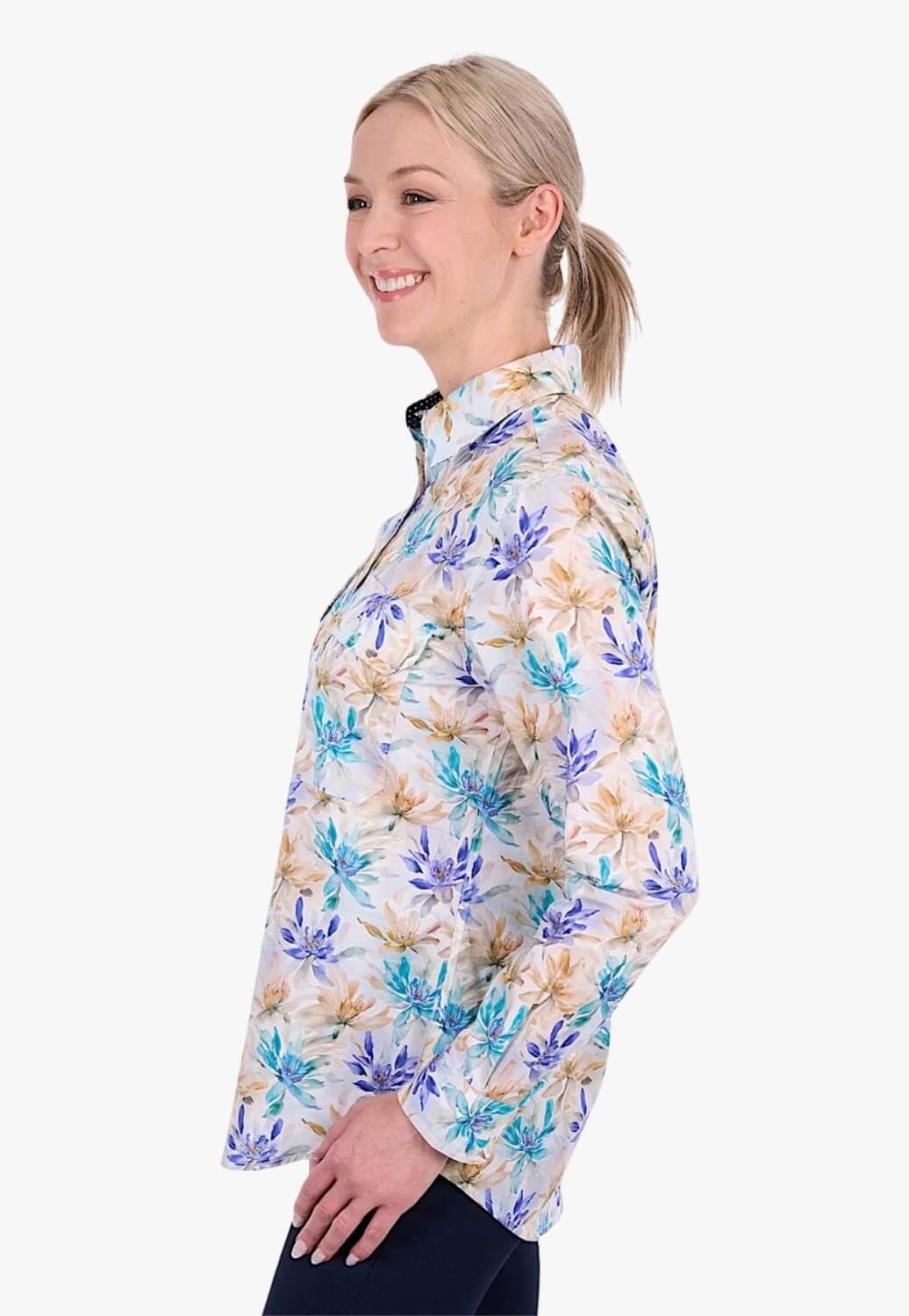 Hard Slog Womens Meadow Long Sleeve Shirt