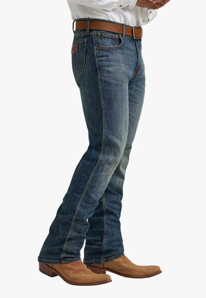Wrangler Mens Retro Slim Fit Straight Leg Jean WLT88BZ (Faulty)