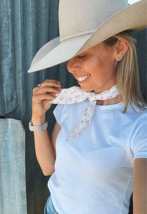 Treasure Chest Co Pretty Floral Scarf