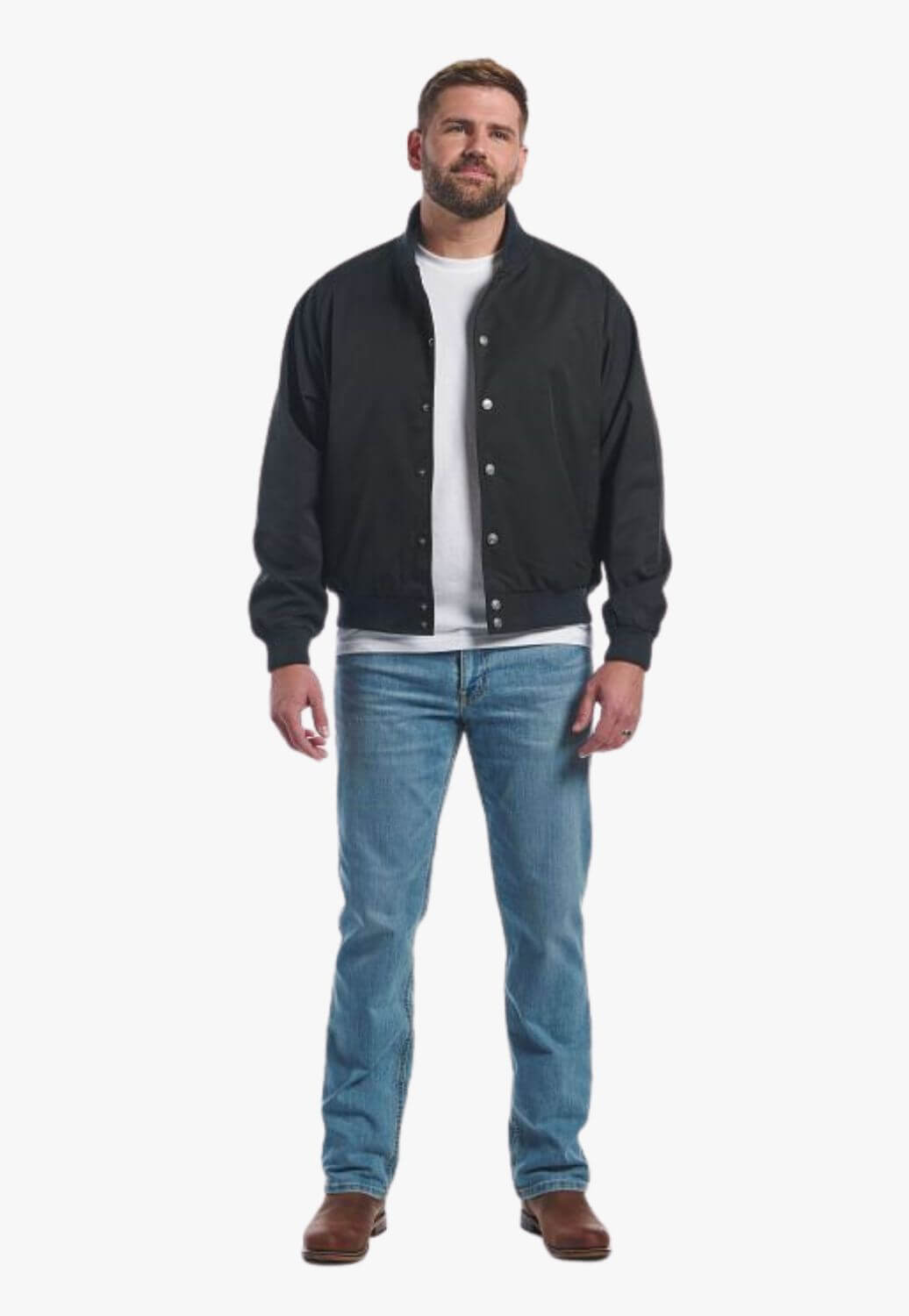 Justin Mens Logo Bomber Jacket