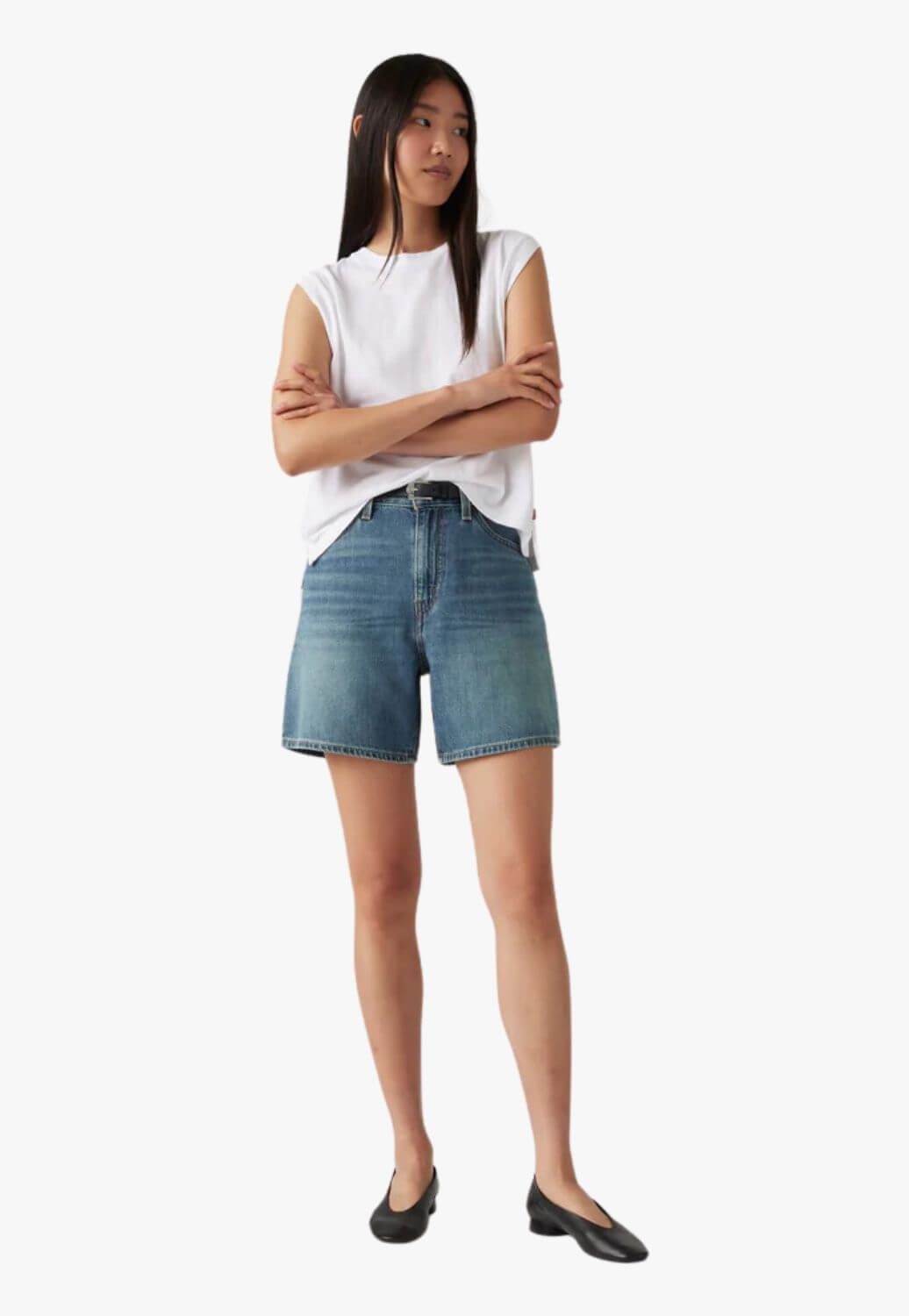Levis High Baggy Short