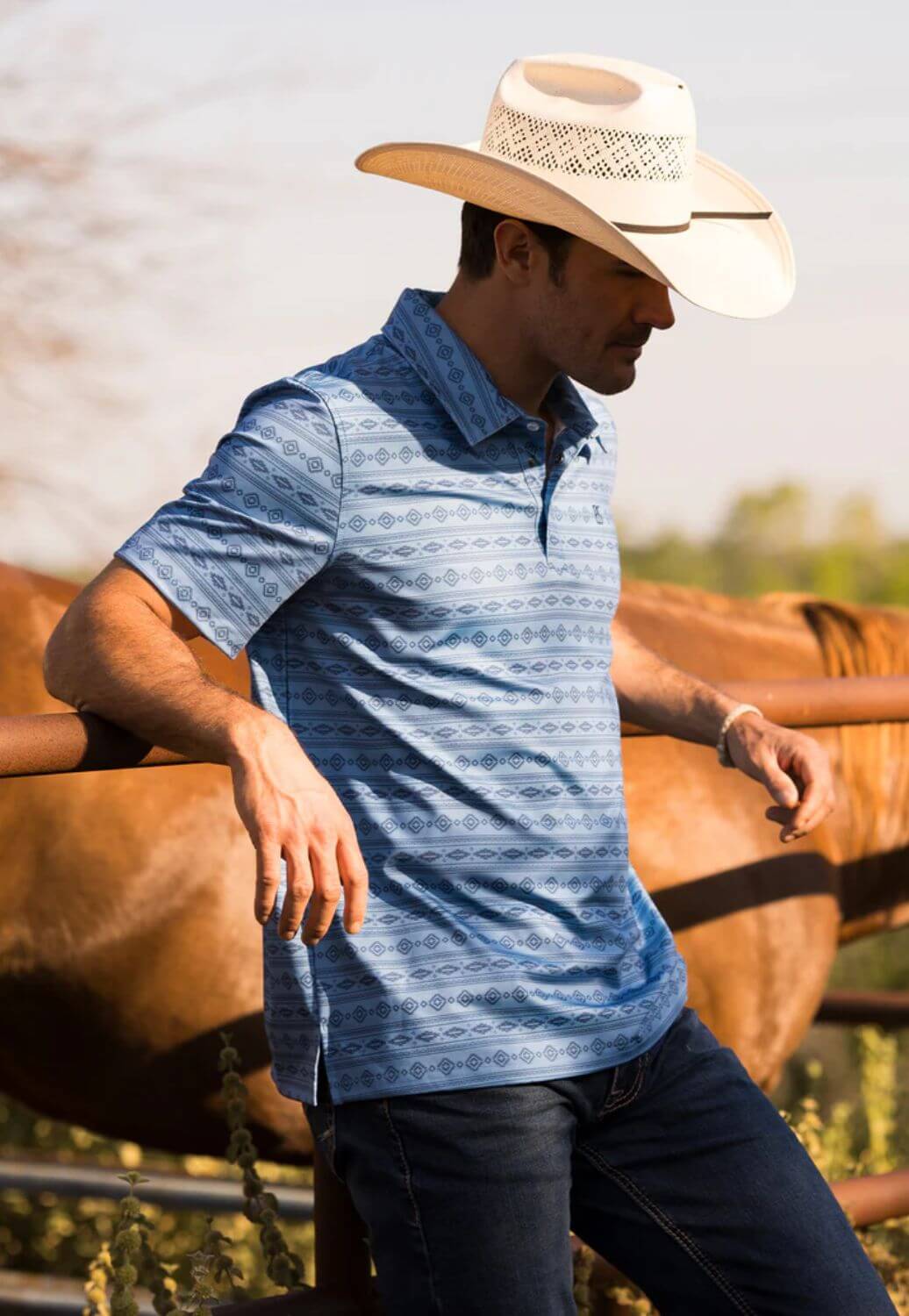 Panhandle Mens Polo Shirt