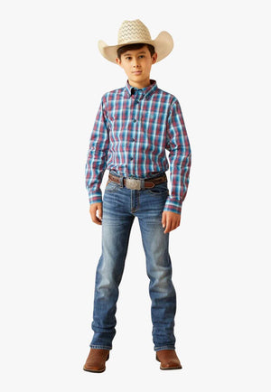 Ariat Boys Pro Series Smith Long Sleeve Shirt