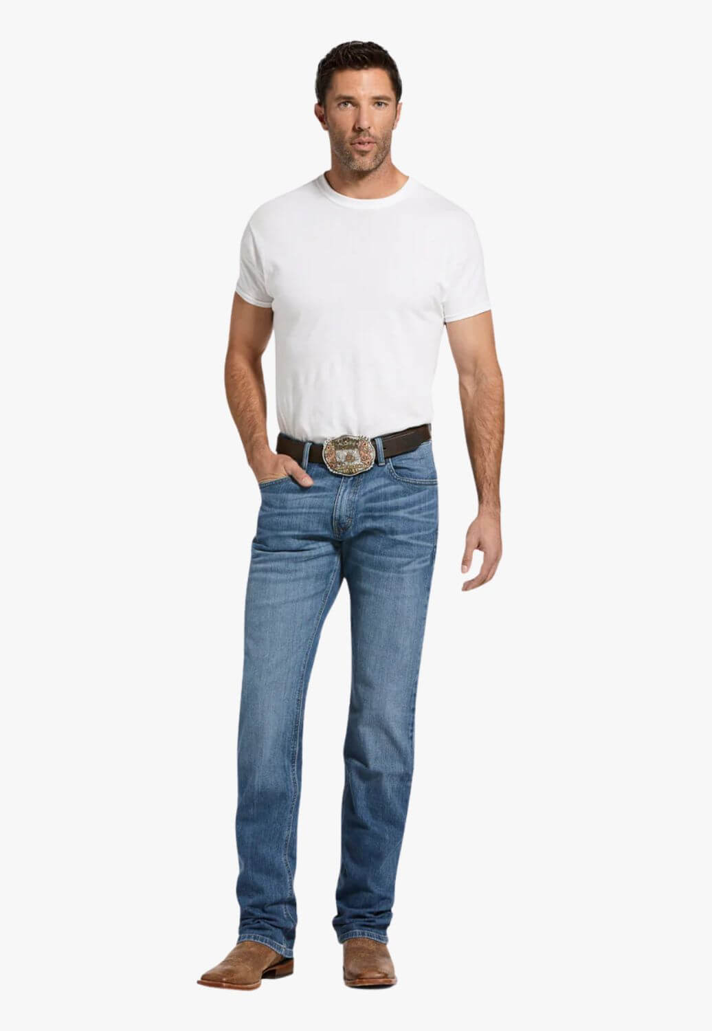 Ariat Mens M2 Relaxed Stretch Legacy Boot Cut Jean