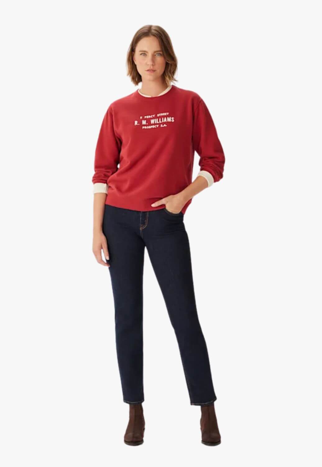 R.M. Williams Womens Heritage Brushed Sweatshirt