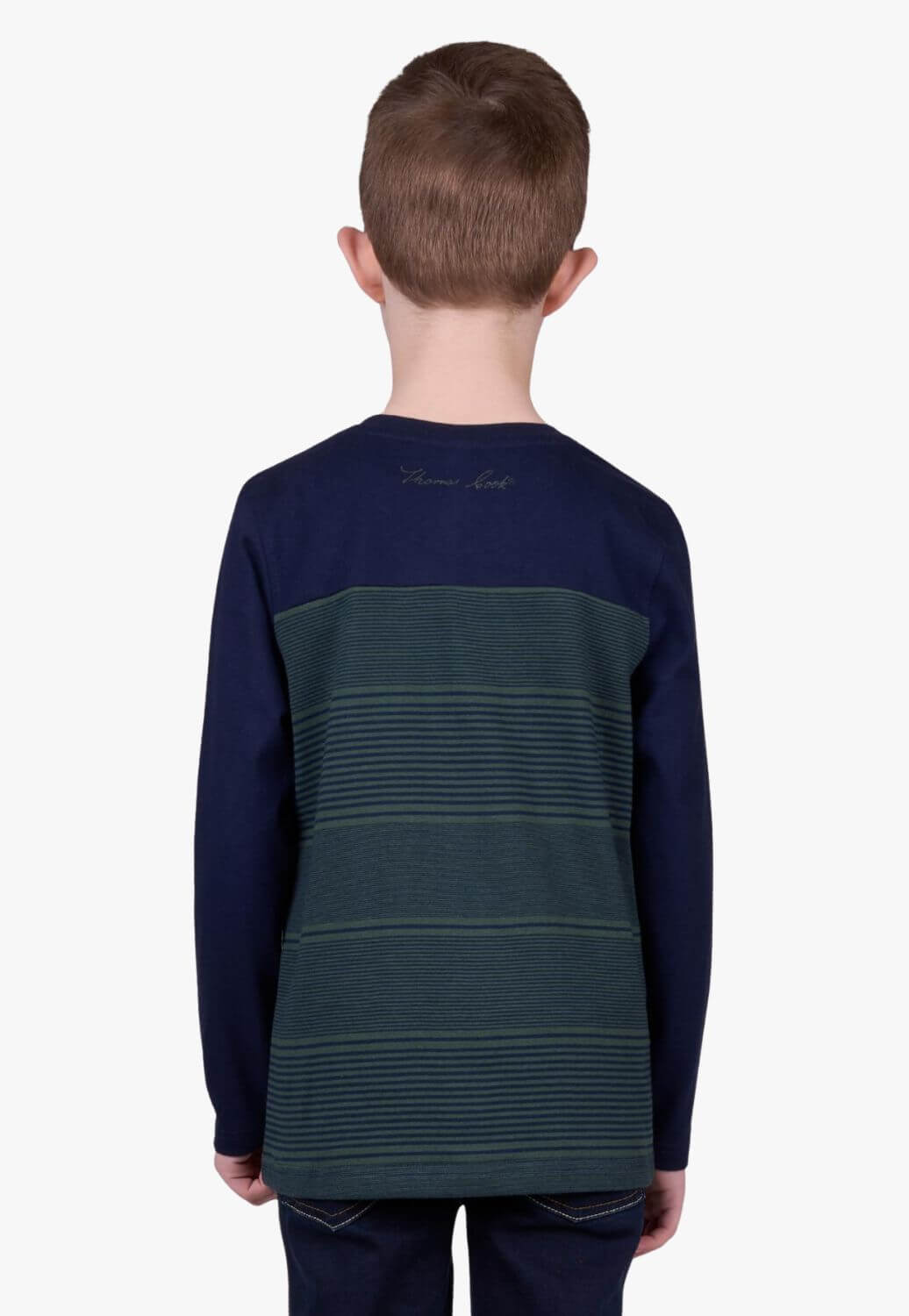 Thomas Cook Boys Benny Henley Long Sleeve T-Shirt