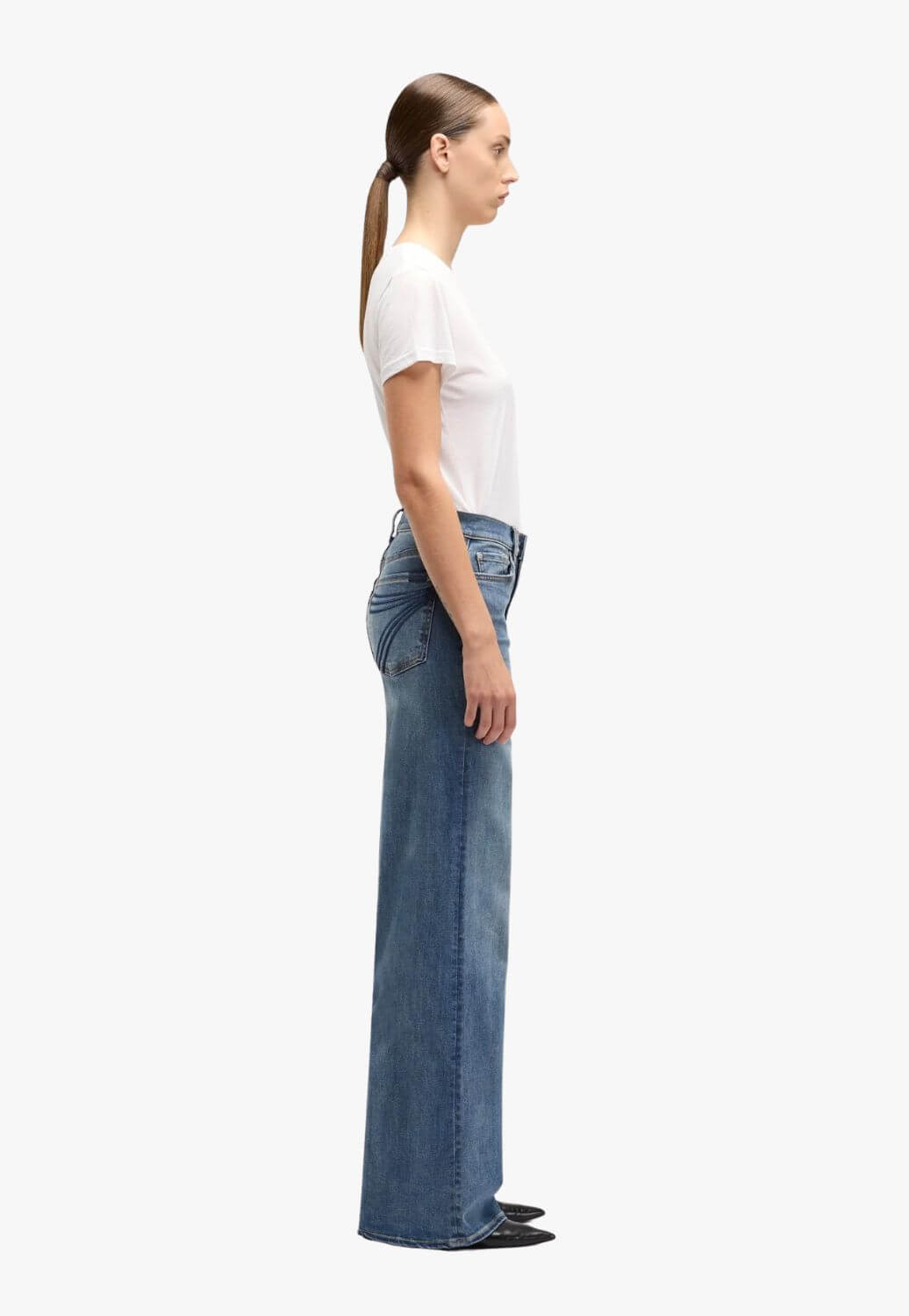 7 For All Mankind Ultra High Rise Jo Swim Jean