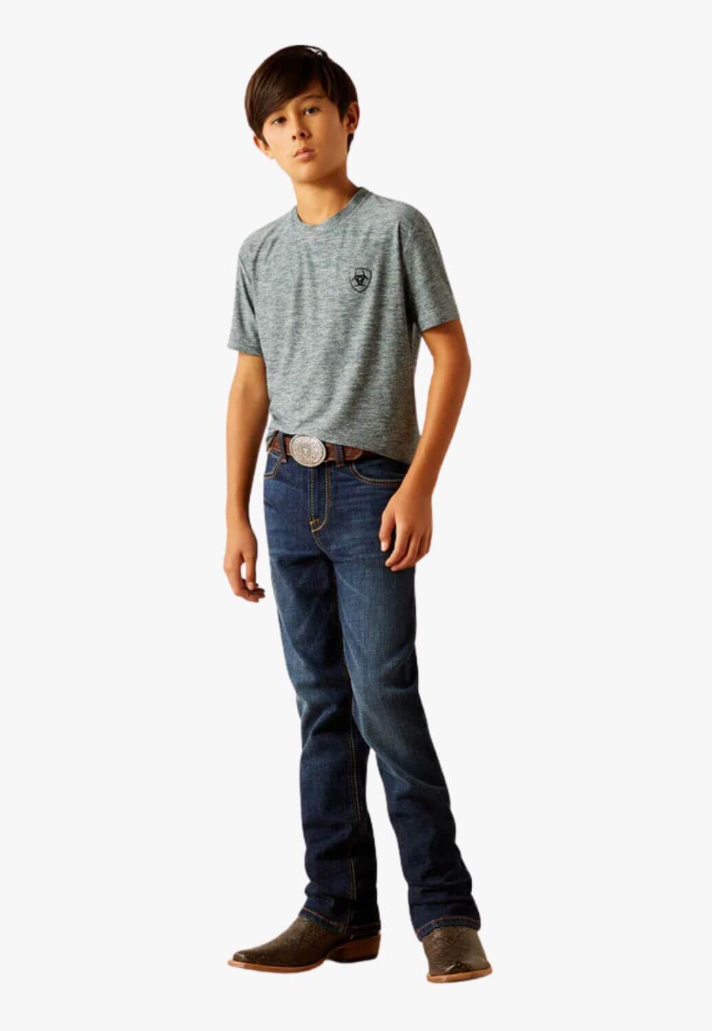 Ariat Boys B4 Relaxed Rolland Boot Cut Jean