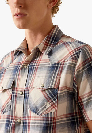 Ariat Mens Haines Short Sleeve Snap Shirt