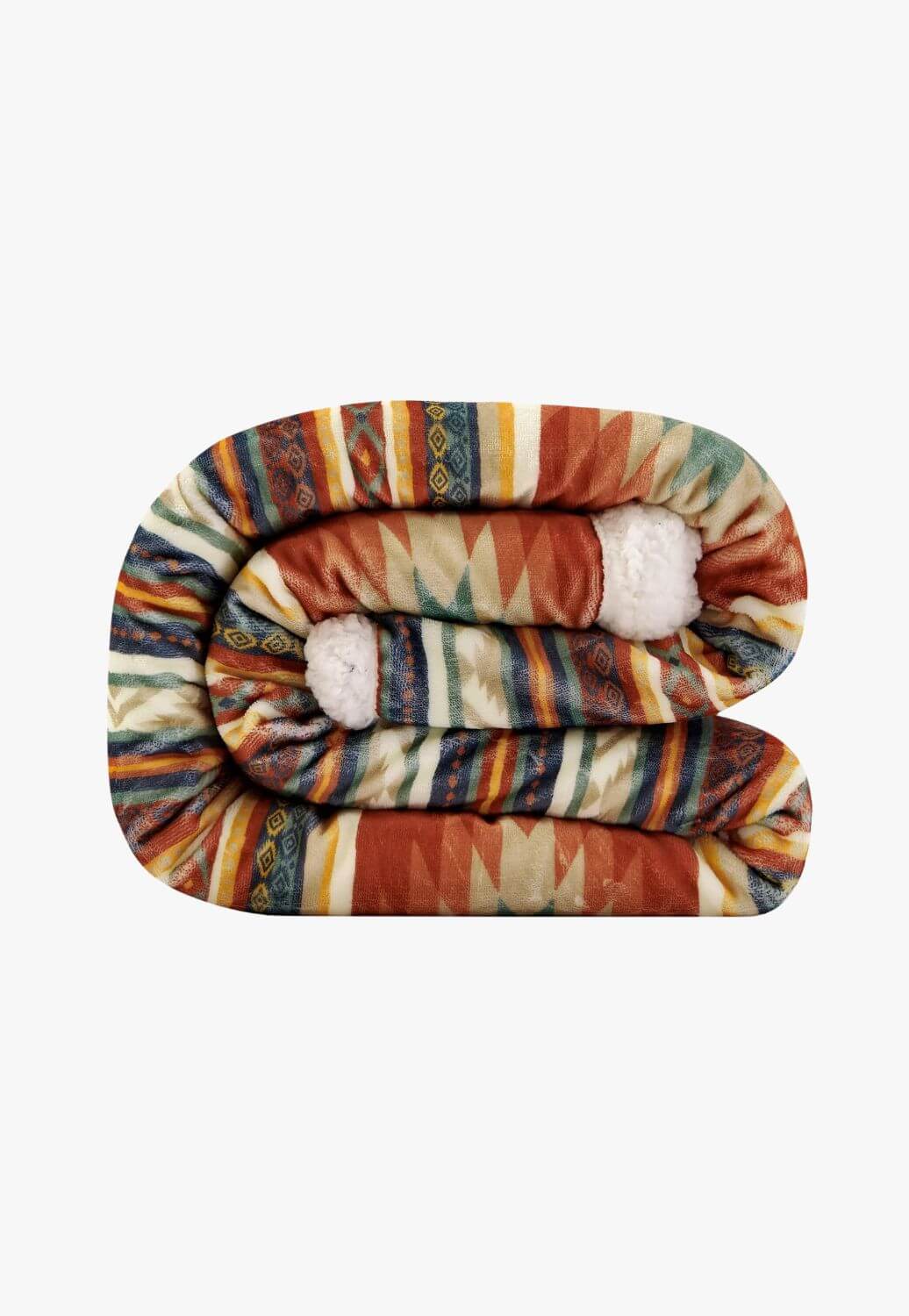 Del Sol Campfire Sherpa Throw