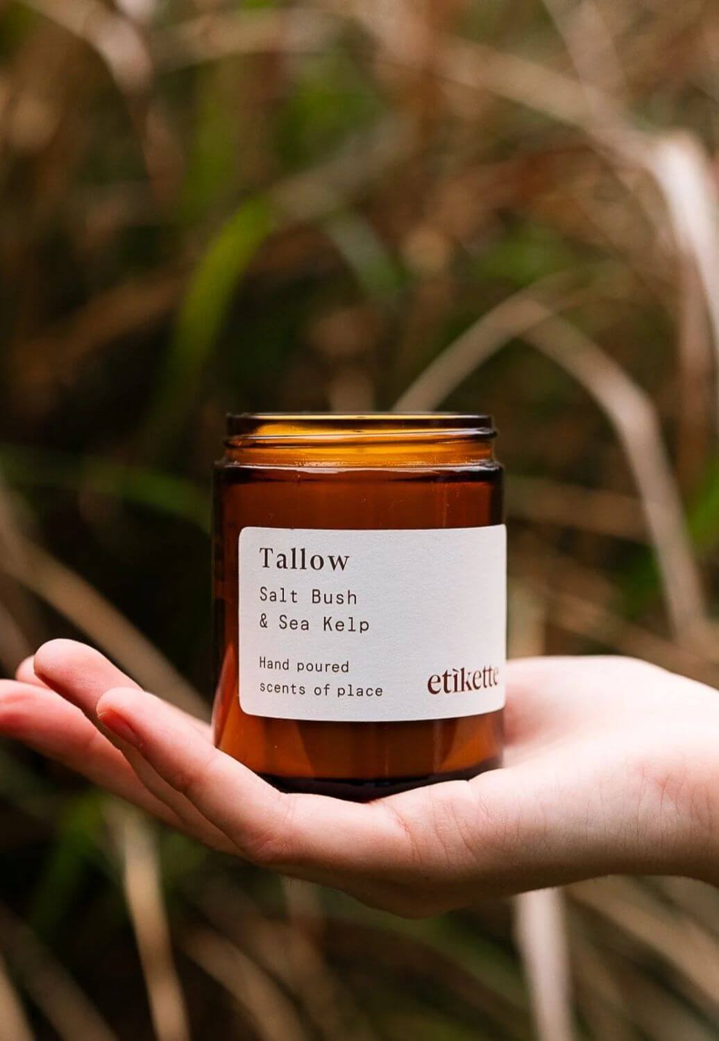 Etikette Tallow in Salt Bush and Sea Kelp Candle