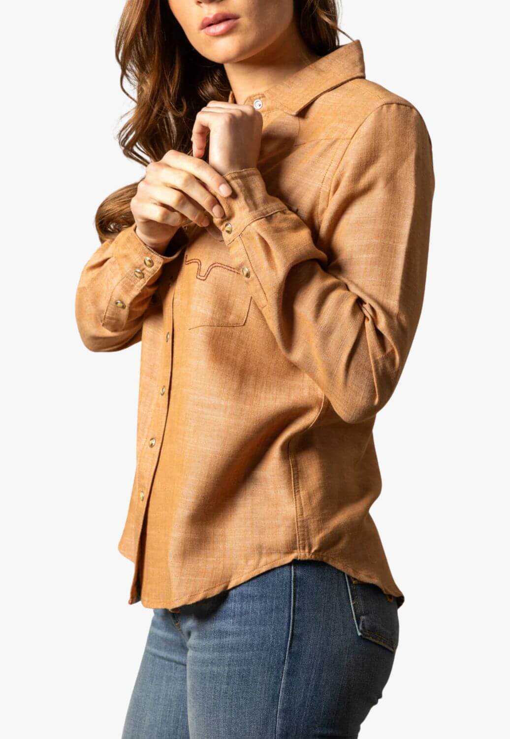 Kimes Ranch Womens Lacy Long Sleeve Shirt
