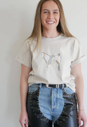 Whitney Spicer Womens Pony Tee T-Shirt