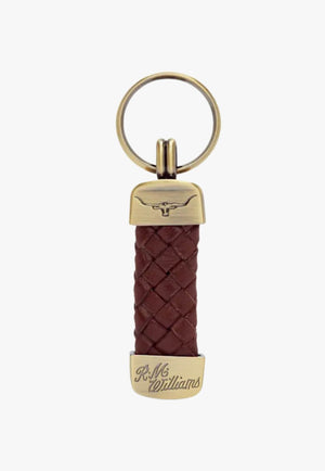 R.M. Williams Plaited Kangaroo Key Ring