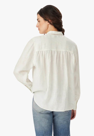 R.M. Williams Womens Lawrie Linen Stripe Shirt