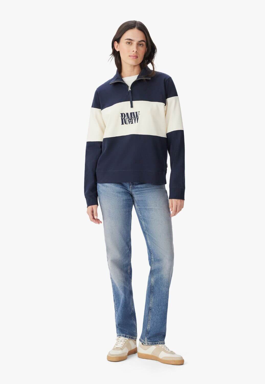 R.M. Williams Womens Trickett Panel Sweatshirt