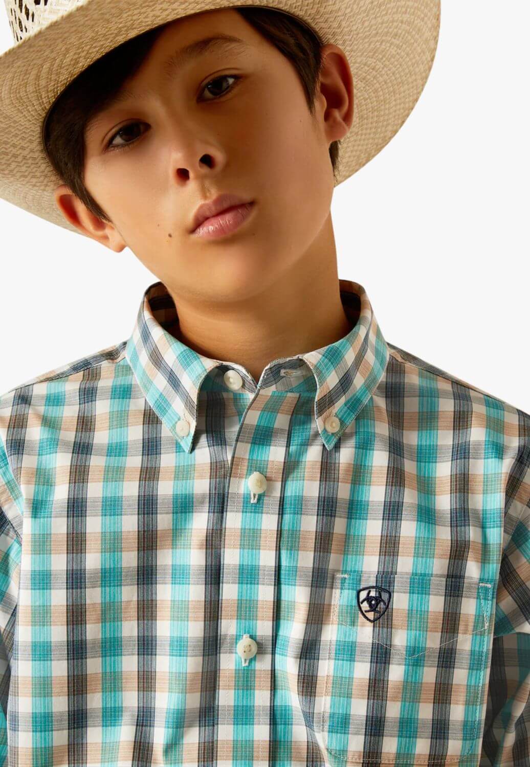 Ariat Boys Pro Series Johnathan Long Sleeve Shirt