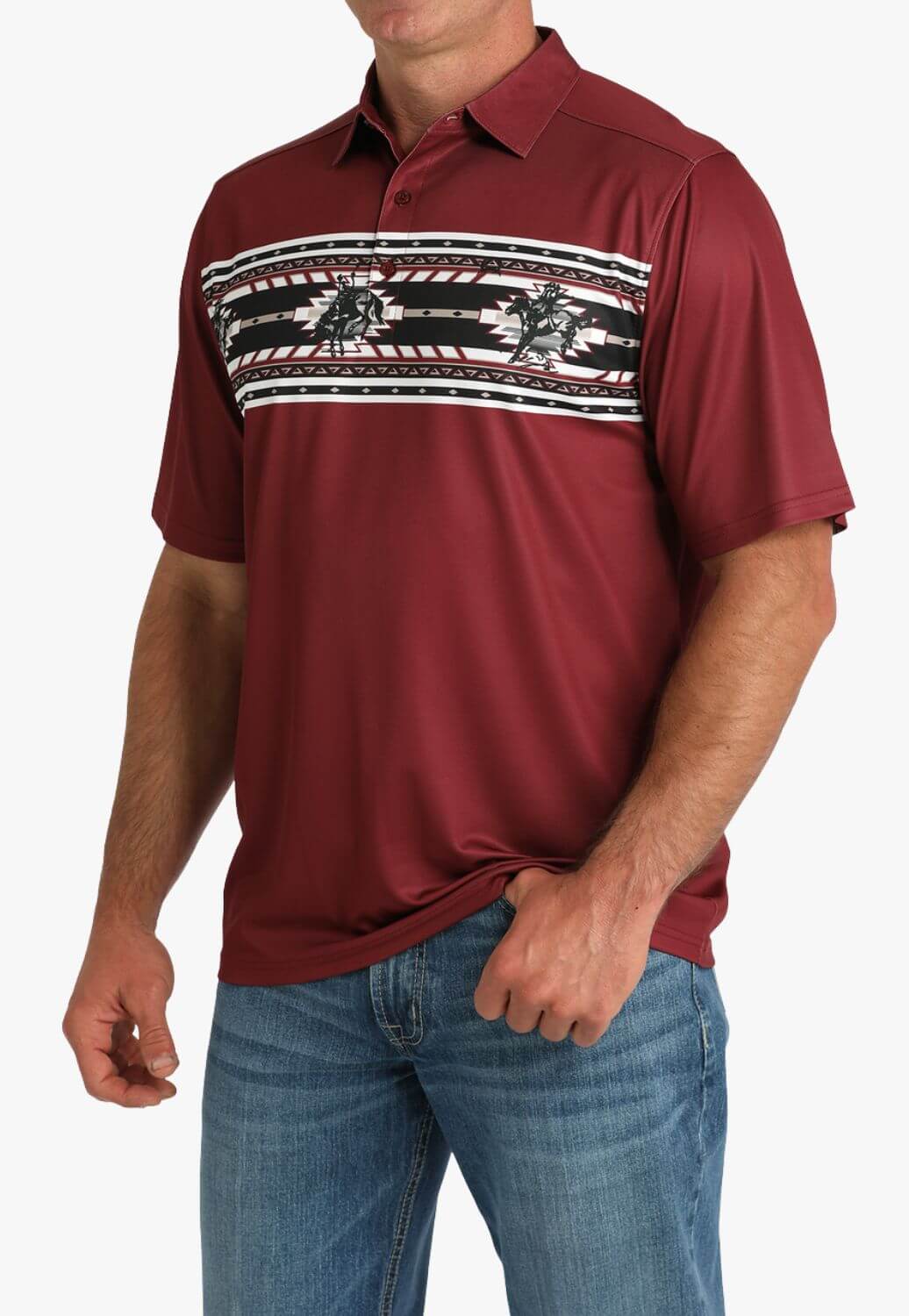 Cinch Mens ArenaFlex Polo