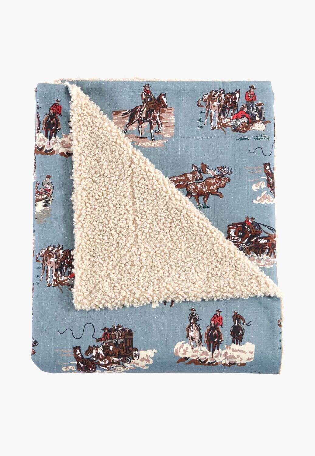 Settler Teddy-Backed Throw