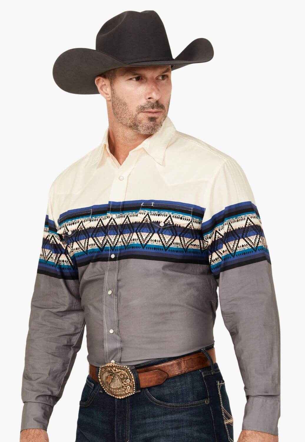 Roper Mens Vintage Collection Long Sleeve Shirt