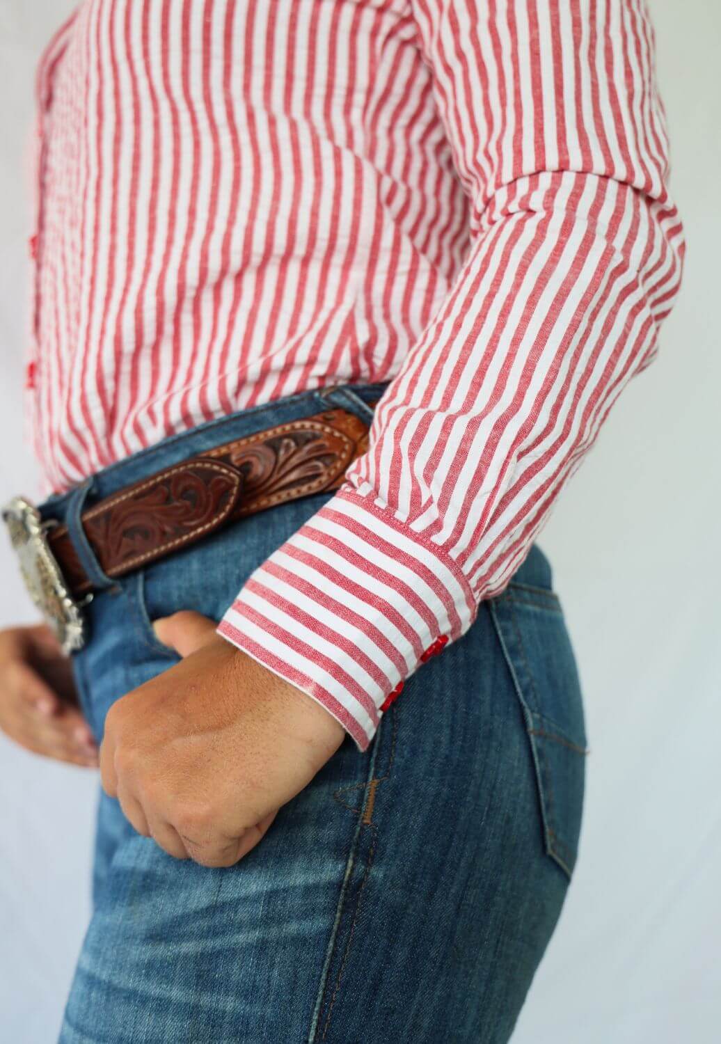 Gringa Denim Womens The Scarlett Blouse