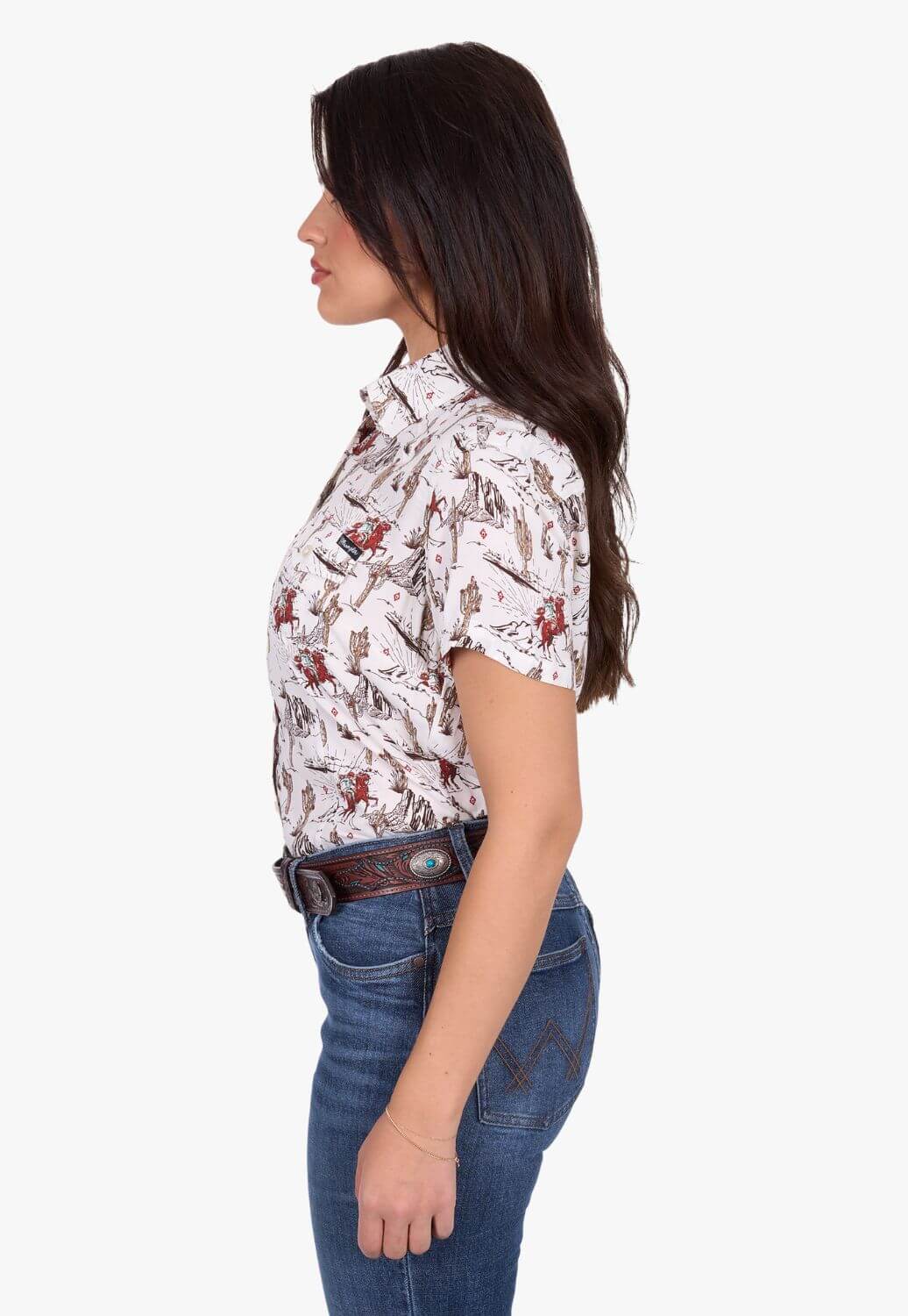 Wrangler Womens Celeste Short Sleeve Shirt