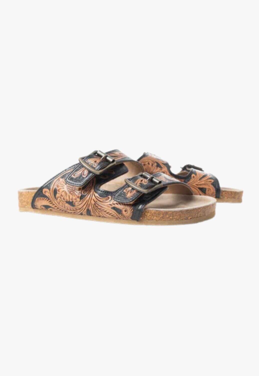 Myra Falling Feather Sandals