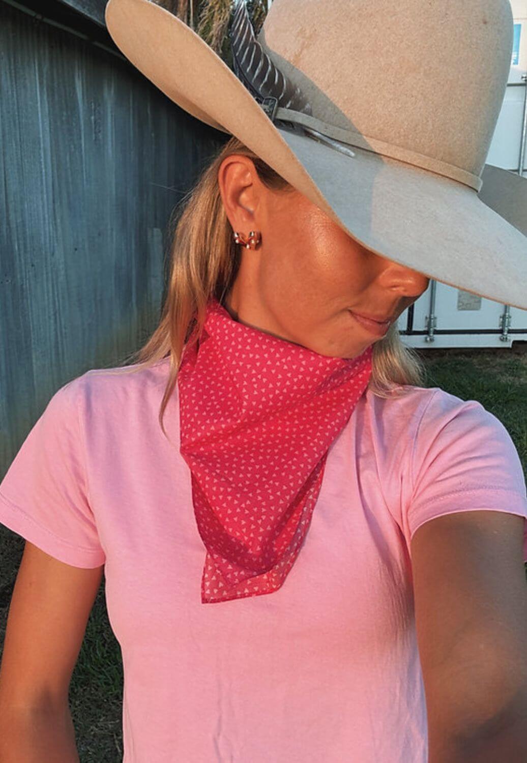 Treasure Chest Co Love Heart Scarf