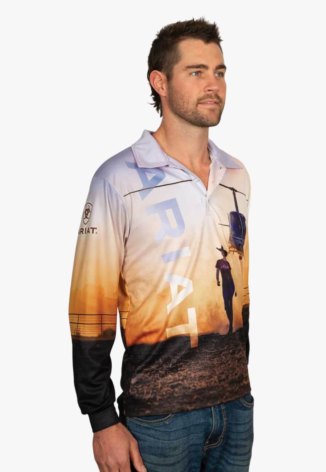 Ariat Adult Outback Cowgirl Fishing Shirt