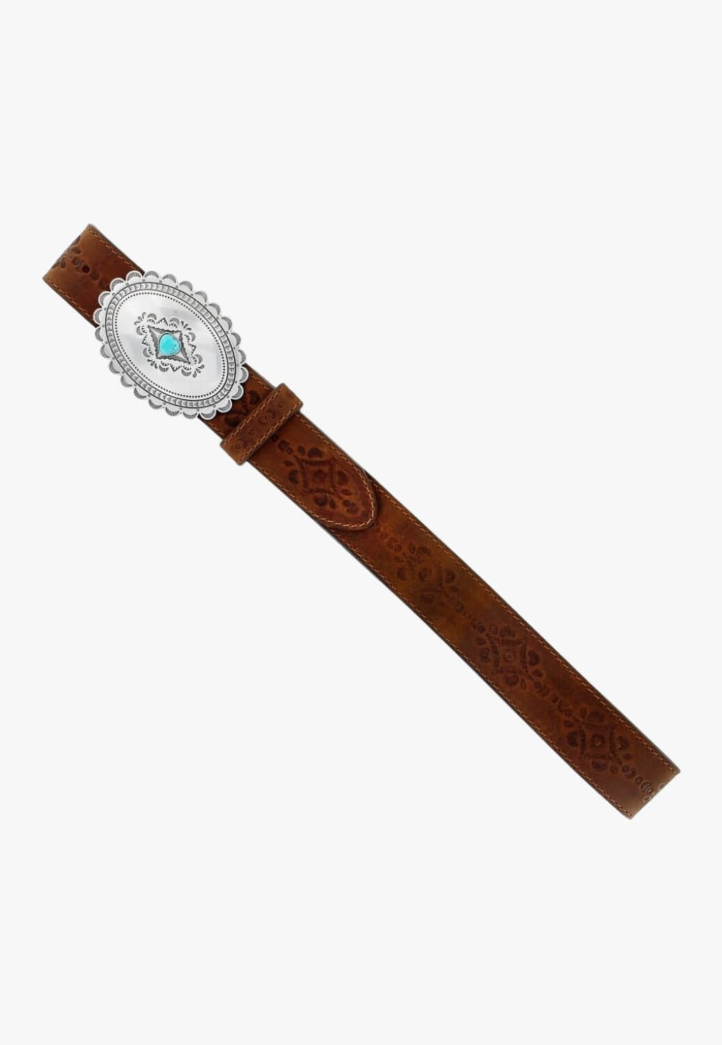 Justin Womens Navago Heart Belt