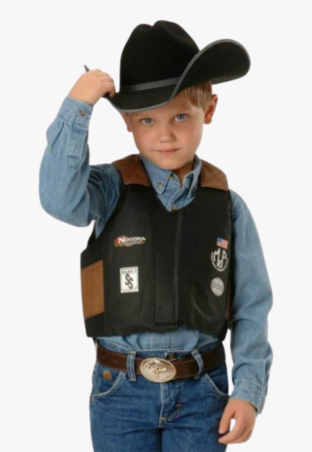 Bigtime Rodeo Kids Bull Rider Vest