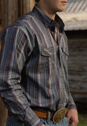 Hooey Mens Dos Sol Long Sleeve Shirt