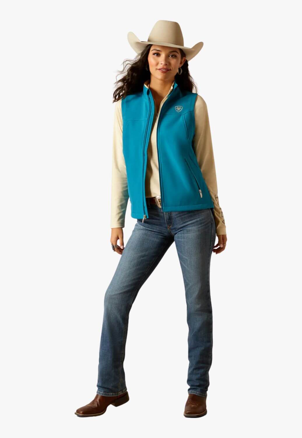 Ariat Womens New Team Softshell Vest