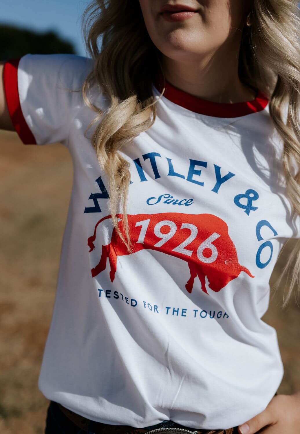W. Titley & Co Womens Tested For The Tough Ringer T-Shirt