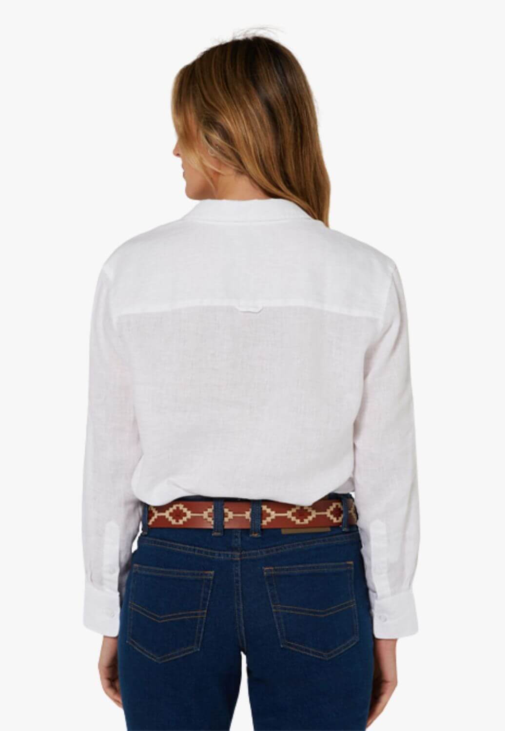 Pilbara Womens Linen Long Sleeve Shirt