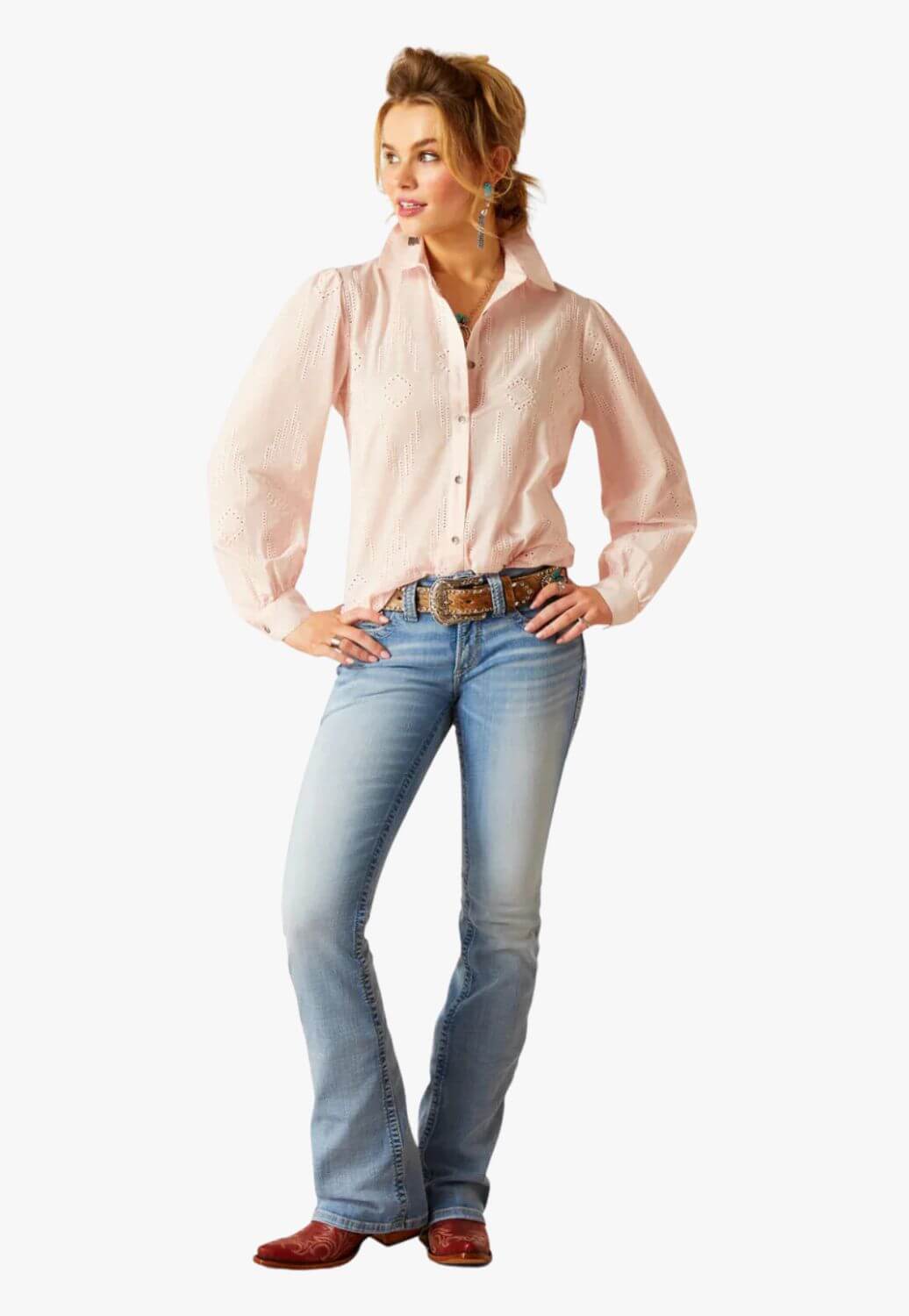 Ariat Womens Romantic Long Sleeve Shirt