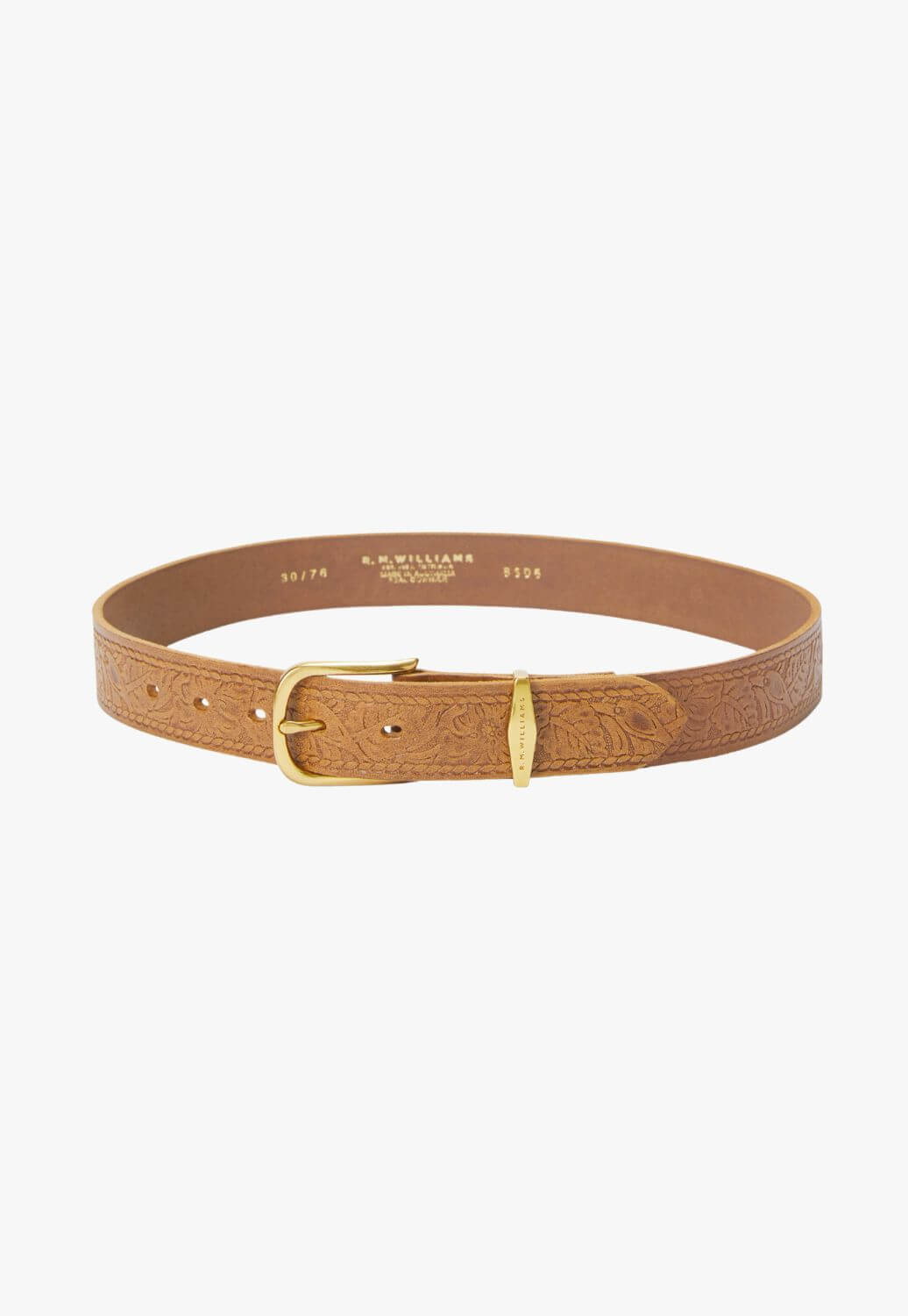 R.M. Williams Womens Cassidy Embossed Belt