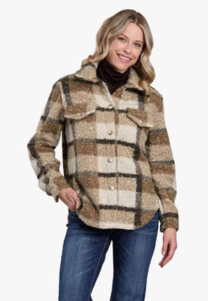 Roper Womens Outerwear Shirt Jacket