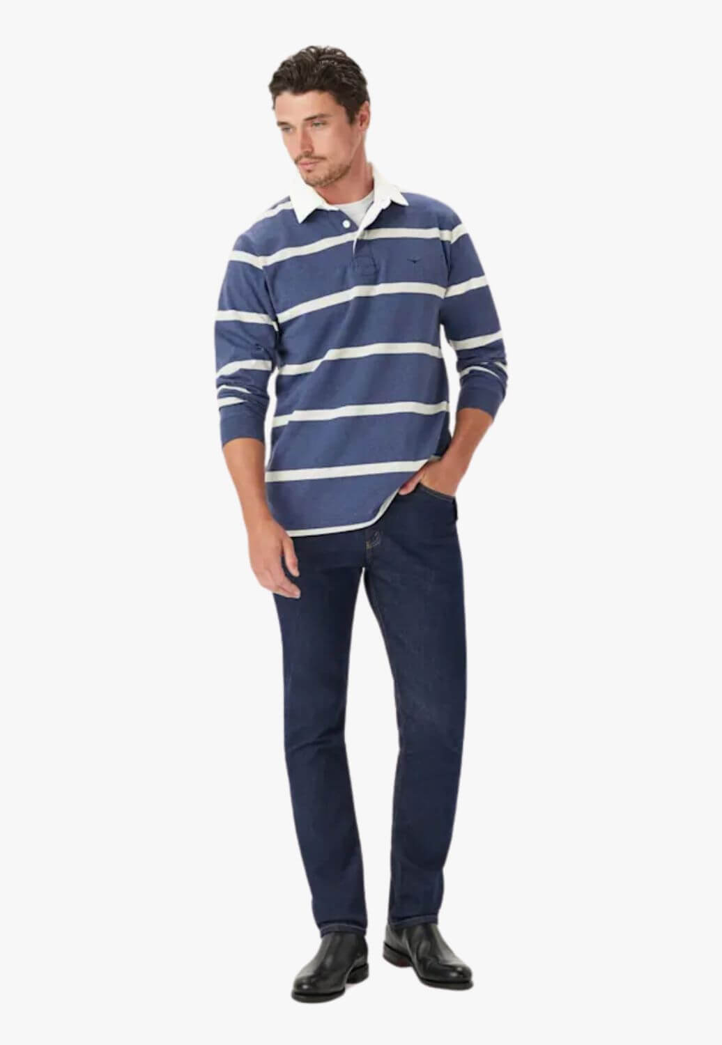 R.M. Williams Mens Tweedale Rugby Shirt