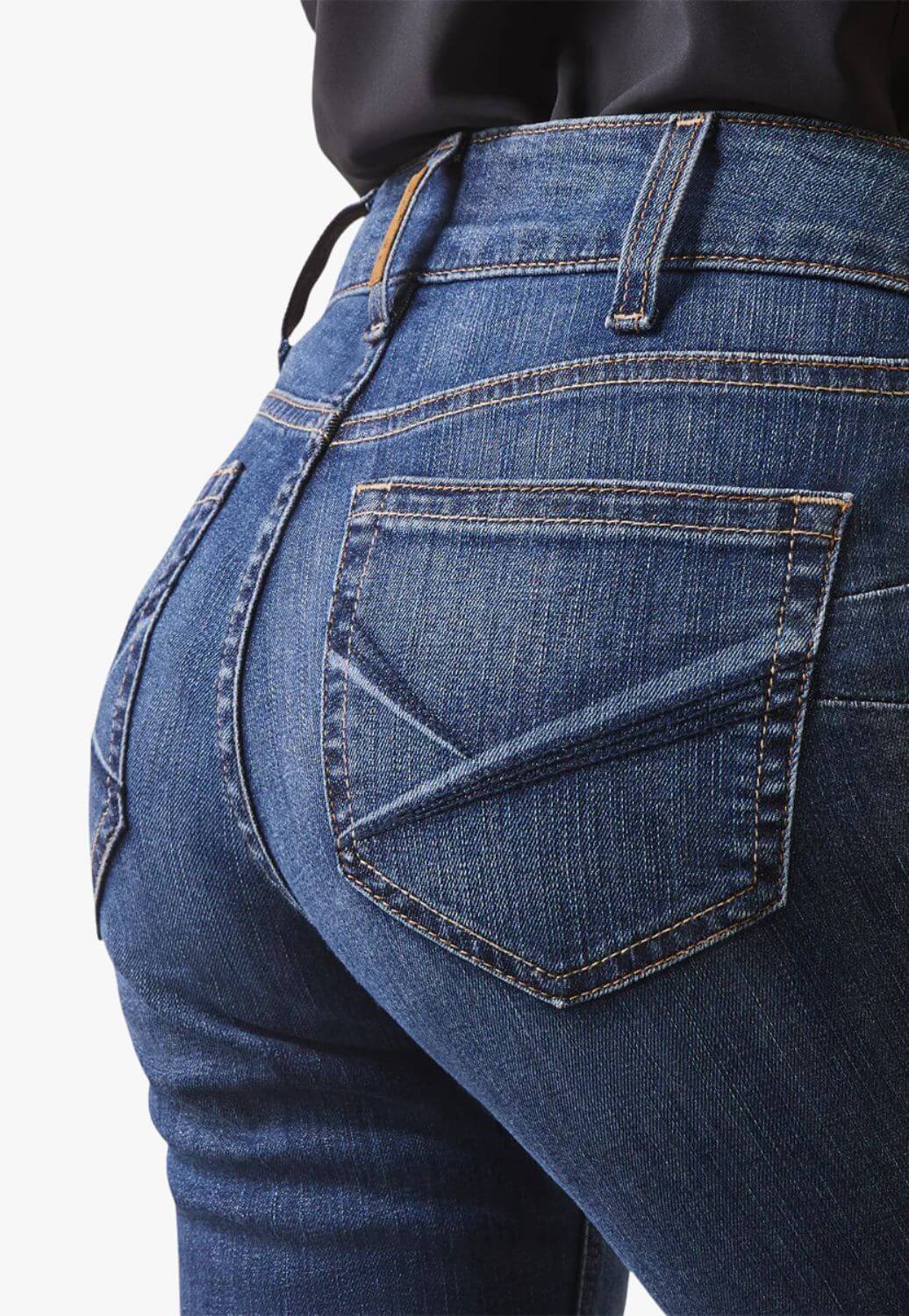 Ariat Womens REAL Leila Perfect Rise Boot Cut Jean
