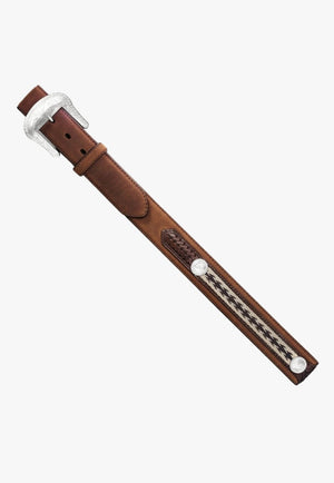 Tony Lama Mens The Duke Centrer Applique Belt