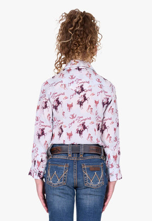 Wrangler Girls Doreen Long Sleeve Shirt