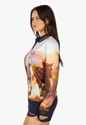 Bullzye Womens Gallop Long Sleeve Shirt