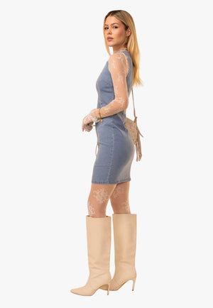 Blue B Womens Western Stitch Dress