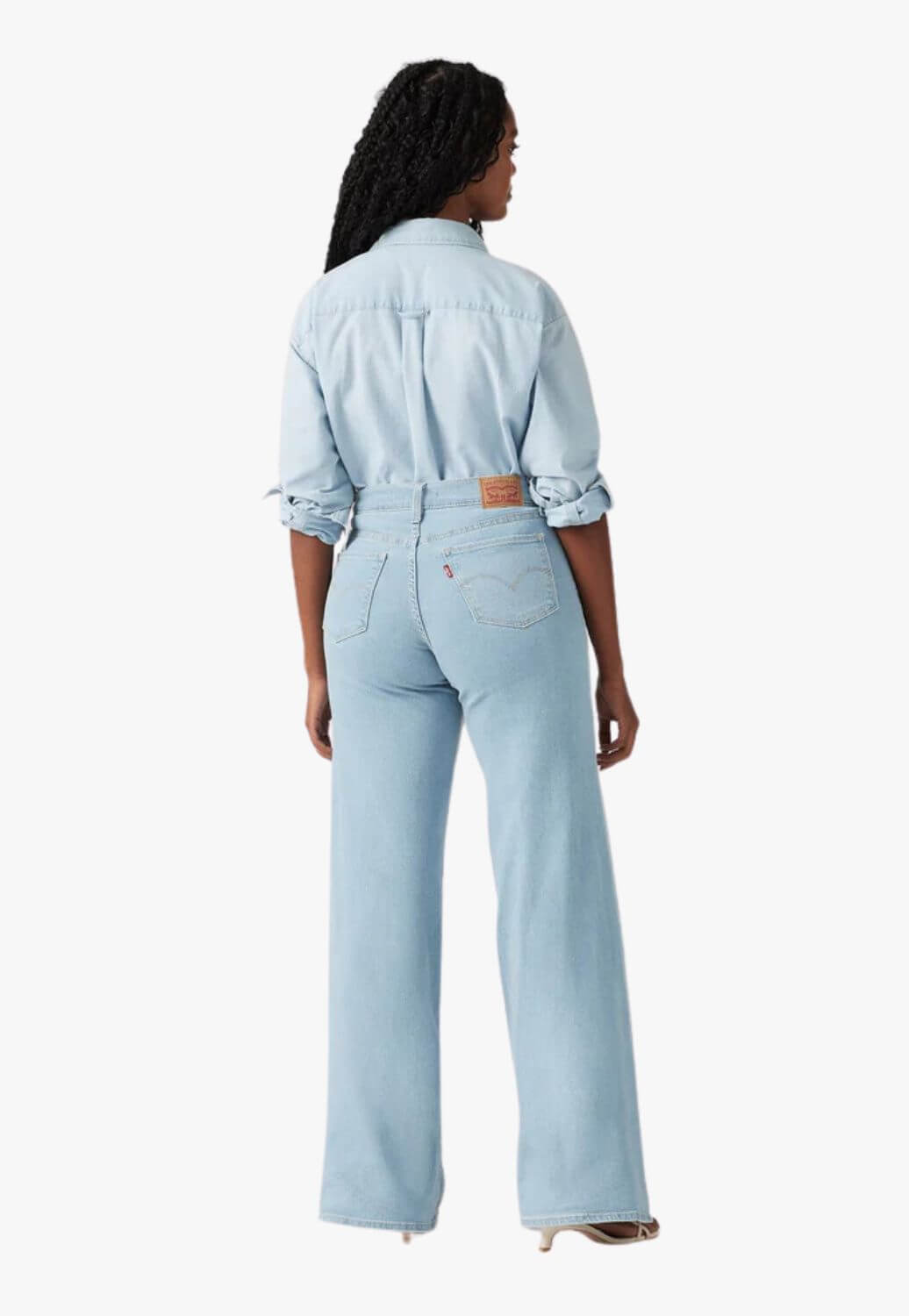 Levis Womens 318 Shaping Wide Leg Jean