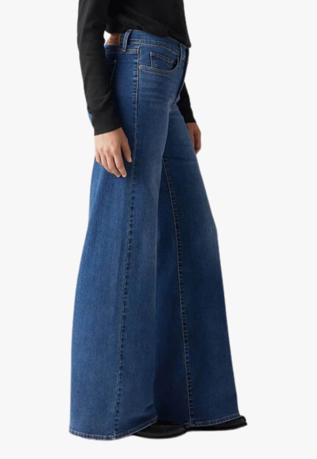 Levis Womens 318 Shaping Wide Leg Jean