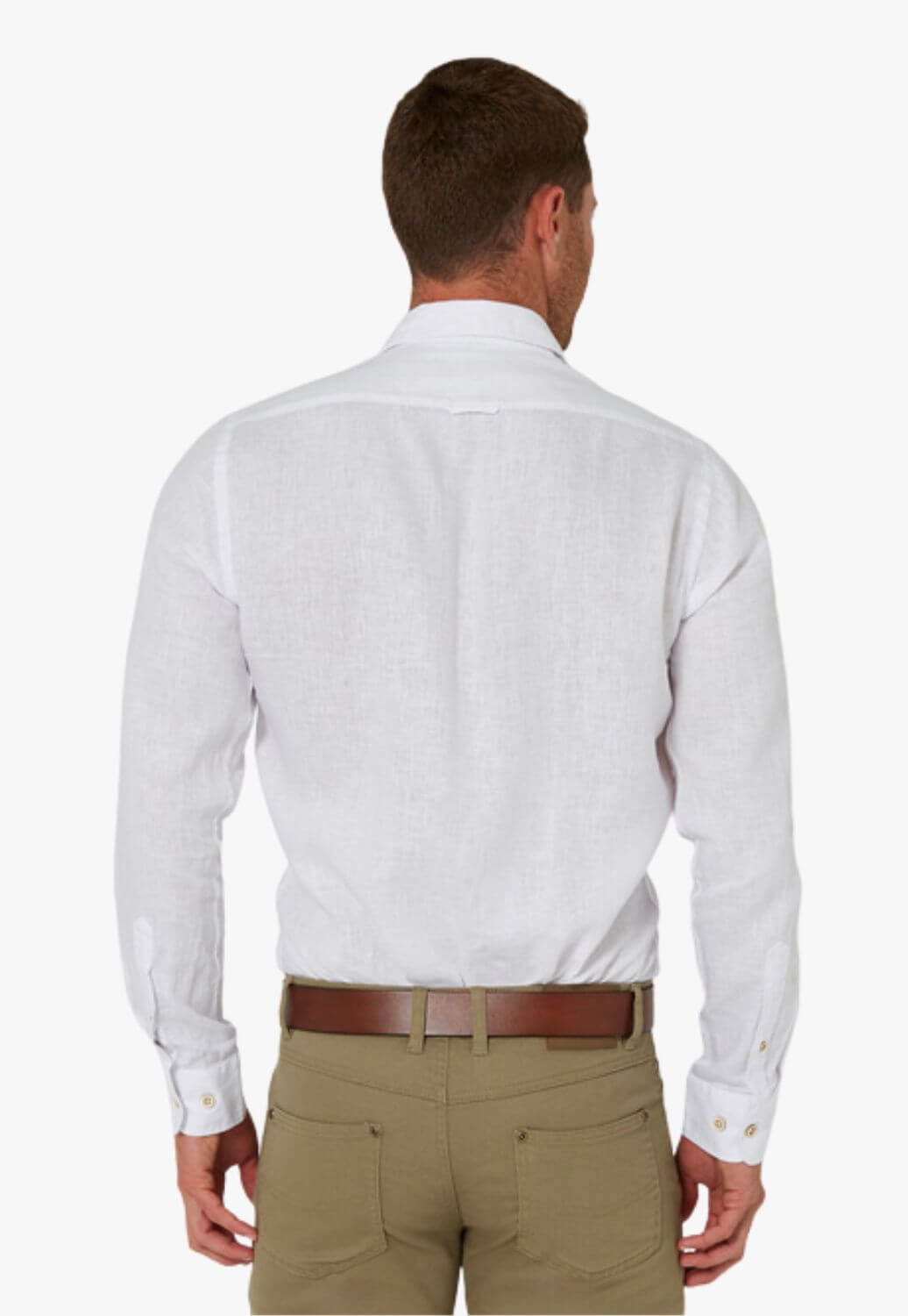 Pilbara Mens Linen Long Sleeve Shirt